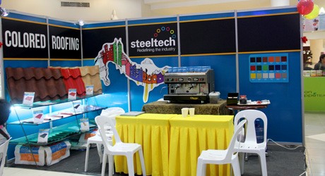 Steeltech exhibits products in BPI Housing Festival and BusinessWeek Real Expo