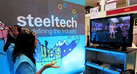 Steeltech Booth wins Best Booth at CONBEX Davao 2014