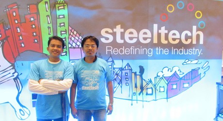 Steeltech Booth wins Best Booth at CONBEX Davao 2014