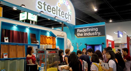 Steeltech displays high quality roofing materials at CONEX 2014