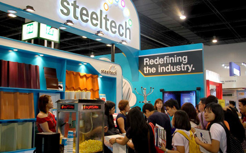 Steeltech displays high quality roofing materials at CONEX 2014