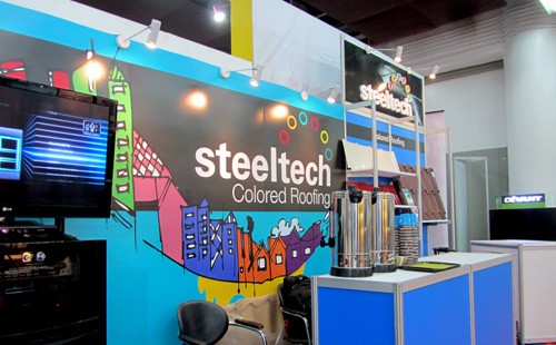 Steeltech Exhibits Products at PHILBEX CEBU 2014