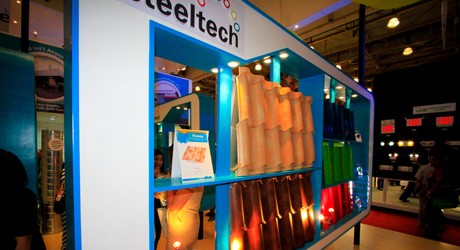 Steeltech showcases product portfolio at WORLDBEX 2014