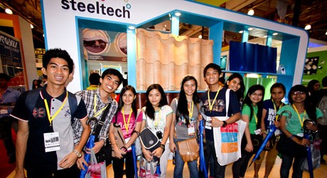 Steeltech showcases product portfolio at WORLDBEX 2014