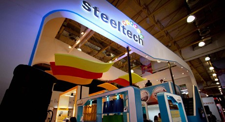 Steeltech showcases product portfolio at WORLDBEX 2014