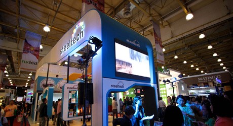 Steeltech showcases product portfolio at WORLDBEX 2014