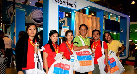 Steeltech showcases product portfolio at WORLDBEX 2014