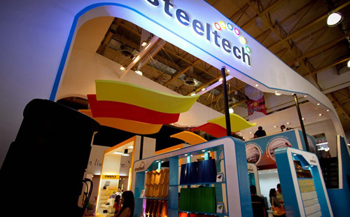 Steeltech showcases product portfolio at WORLDBEX 2014